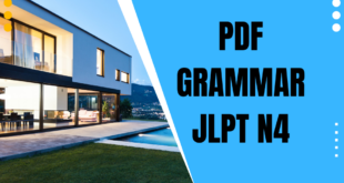 Belajar Bahasa Jepang N4 pdf Grammar
